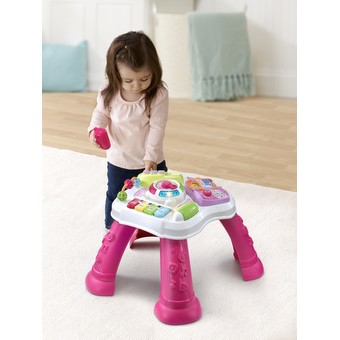 Sit to Stand Learn Discover Table Pink